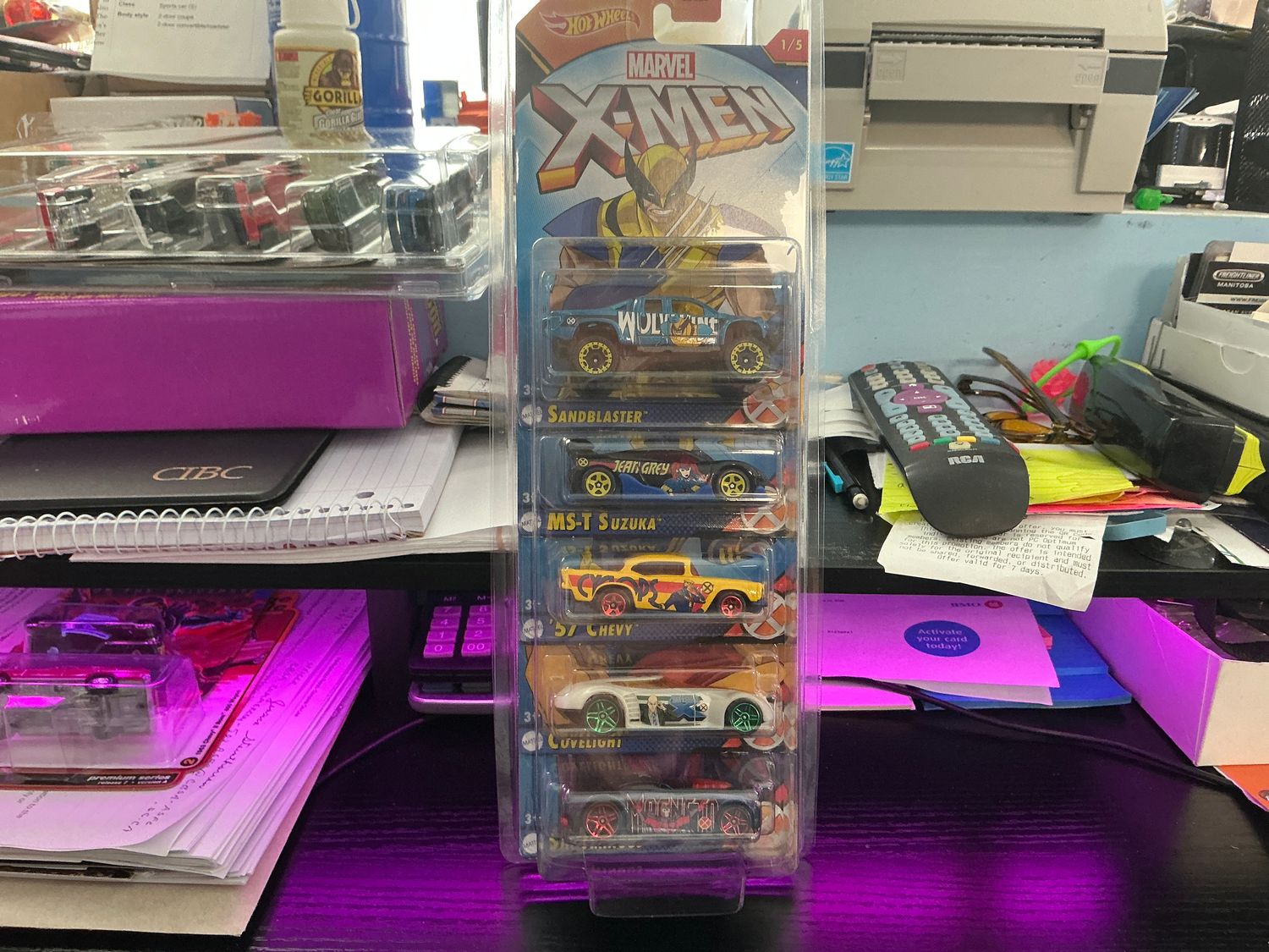Marvel X-Men five pack set