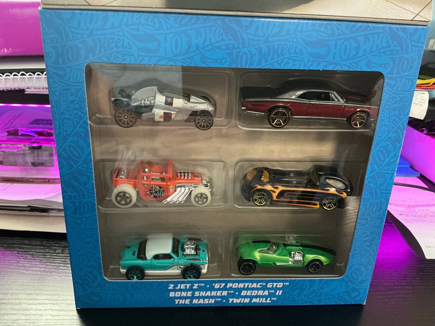 Hot wheels, legends tour, six pack set