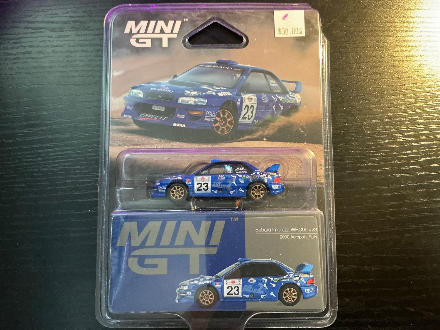Subaru Impreza WRC99 blue