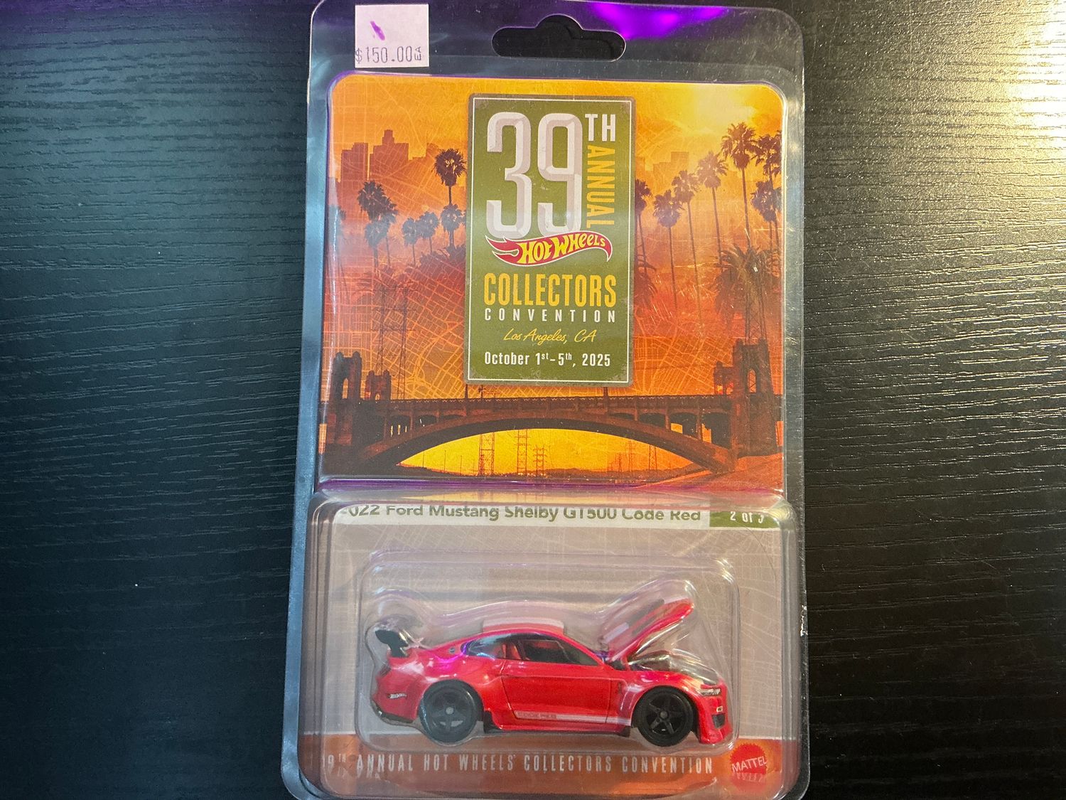 39th annual collectors convention 2022 Ford Mustang Shelby GT500 code red