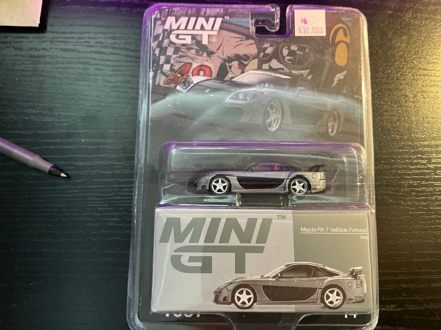 Mazda RX seven Veil side Fortune seven gray