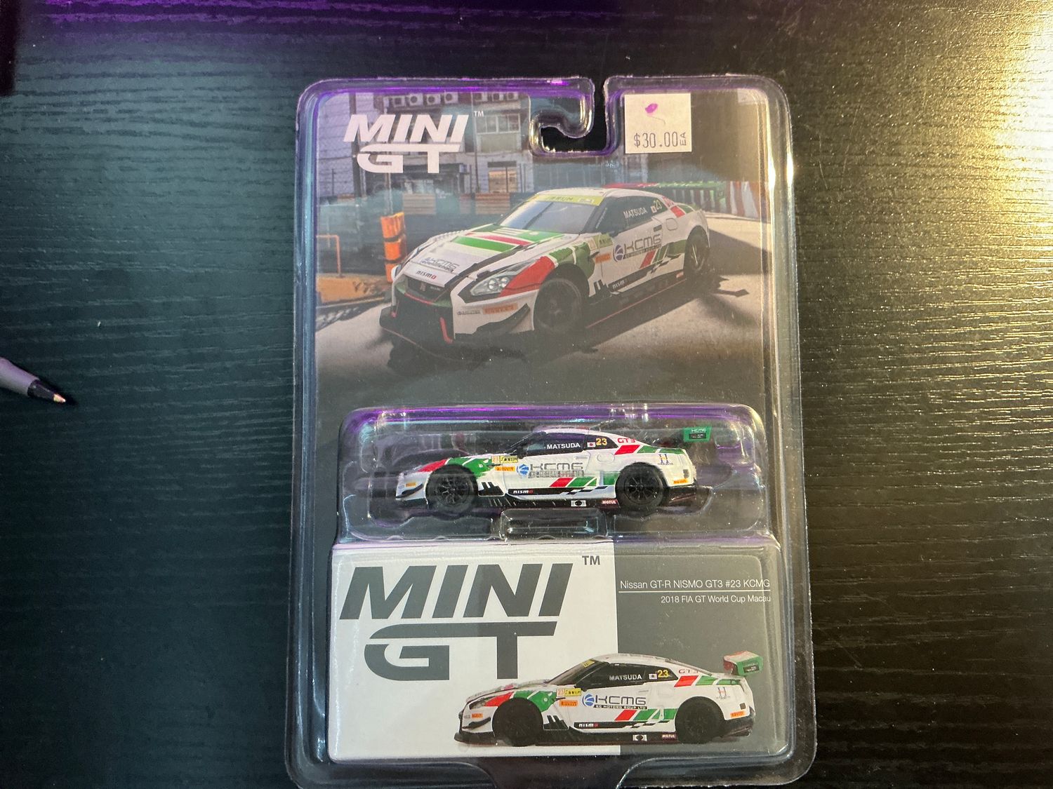 Nissan GTR Mismo, GT three white