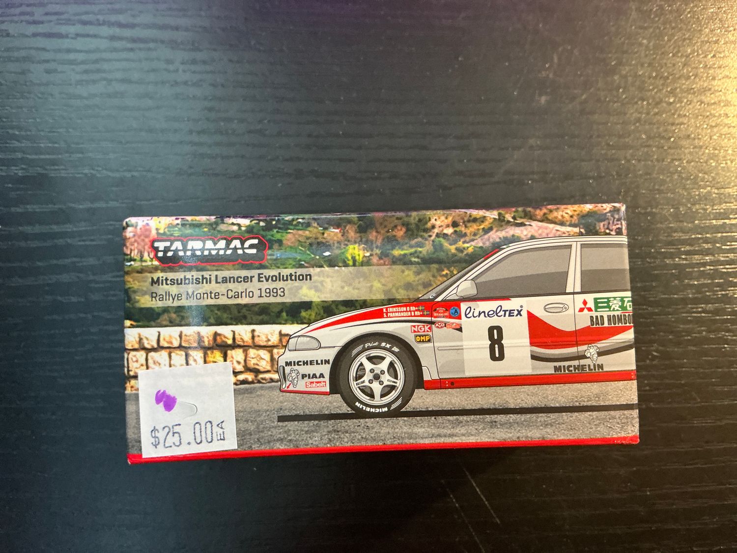 Mitsubishi Lancer evolution rally Monte Carlo 1993