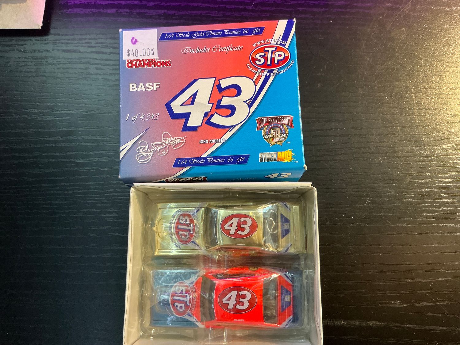 Richard Petty set number 43 two cars
