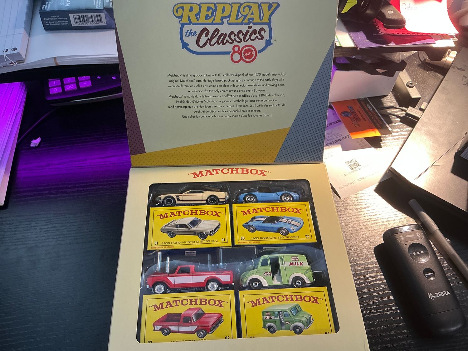 Matchbox gift pack for car set