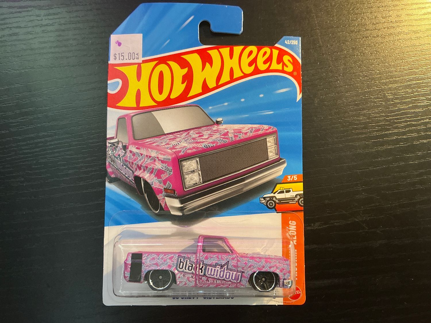1983 Chevy Silverado, black widow pink