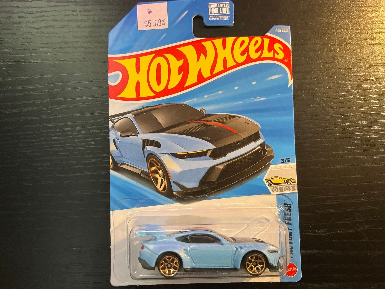 Ford Mustang GTD baby blue