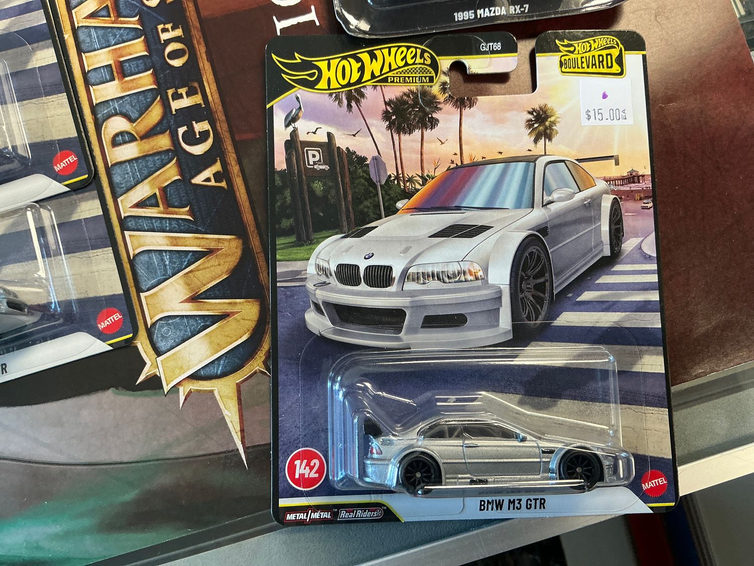 Hot Wheels Blvd., #142, BMW M3 GTR silver