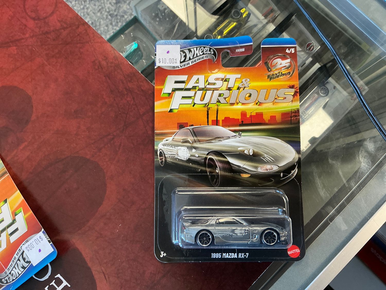 Fast and the furious 1995 Mazda RX seven silver