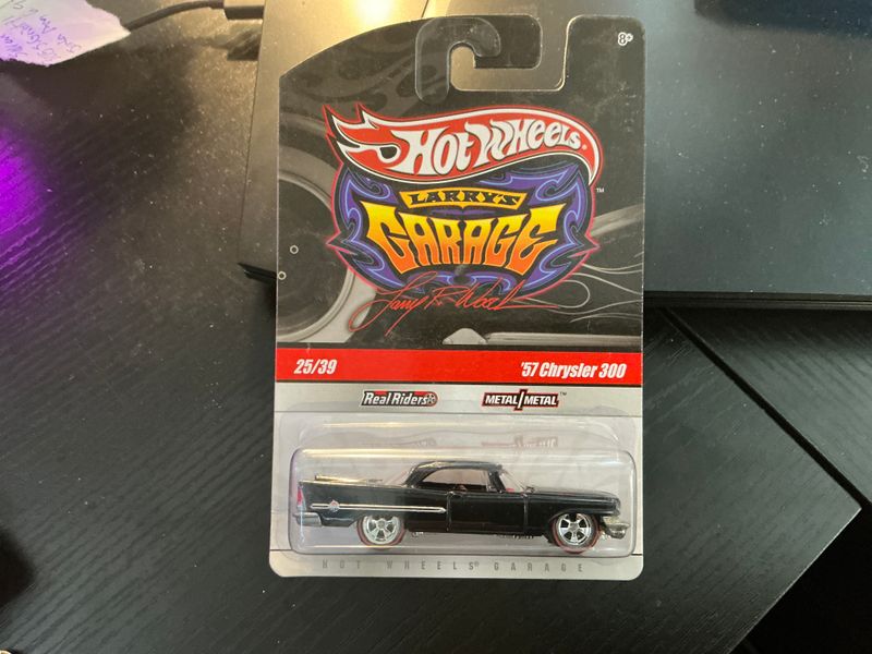Larry’s garage 1957 Chrysler 300 black
