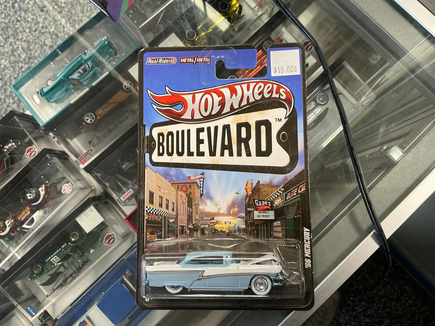 Hot wheels Boulevard 1956 Mercury blue