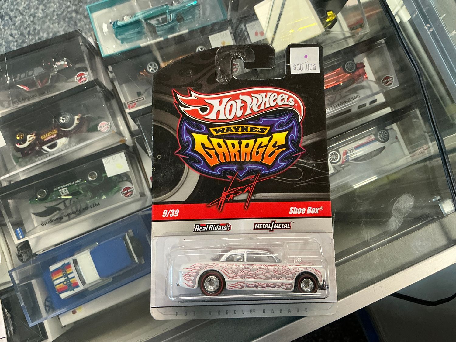 Wayne’s garage shoebox white