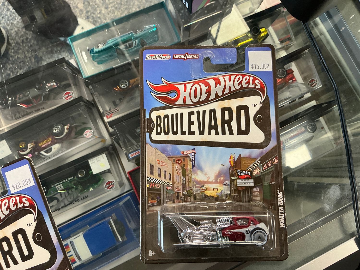 Hot wheels Boulevard whatta drag  red