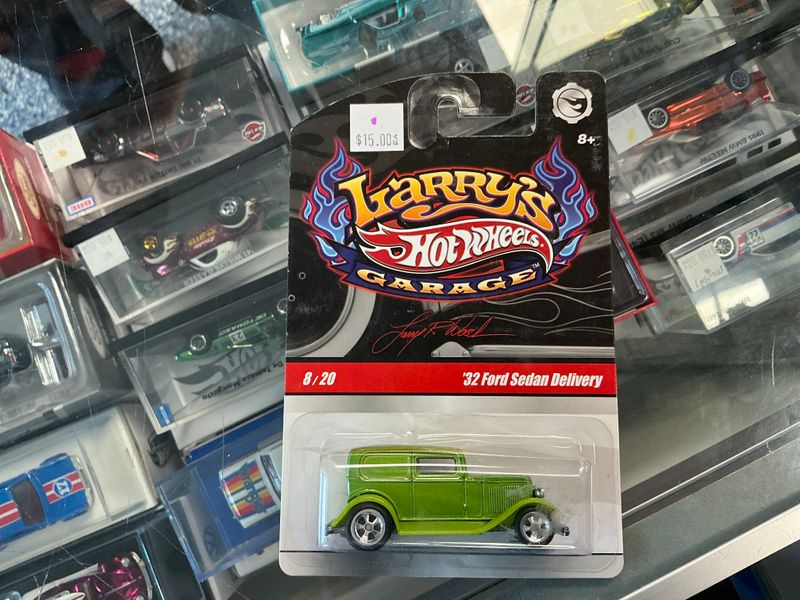 1932 Ford sedan delivery green