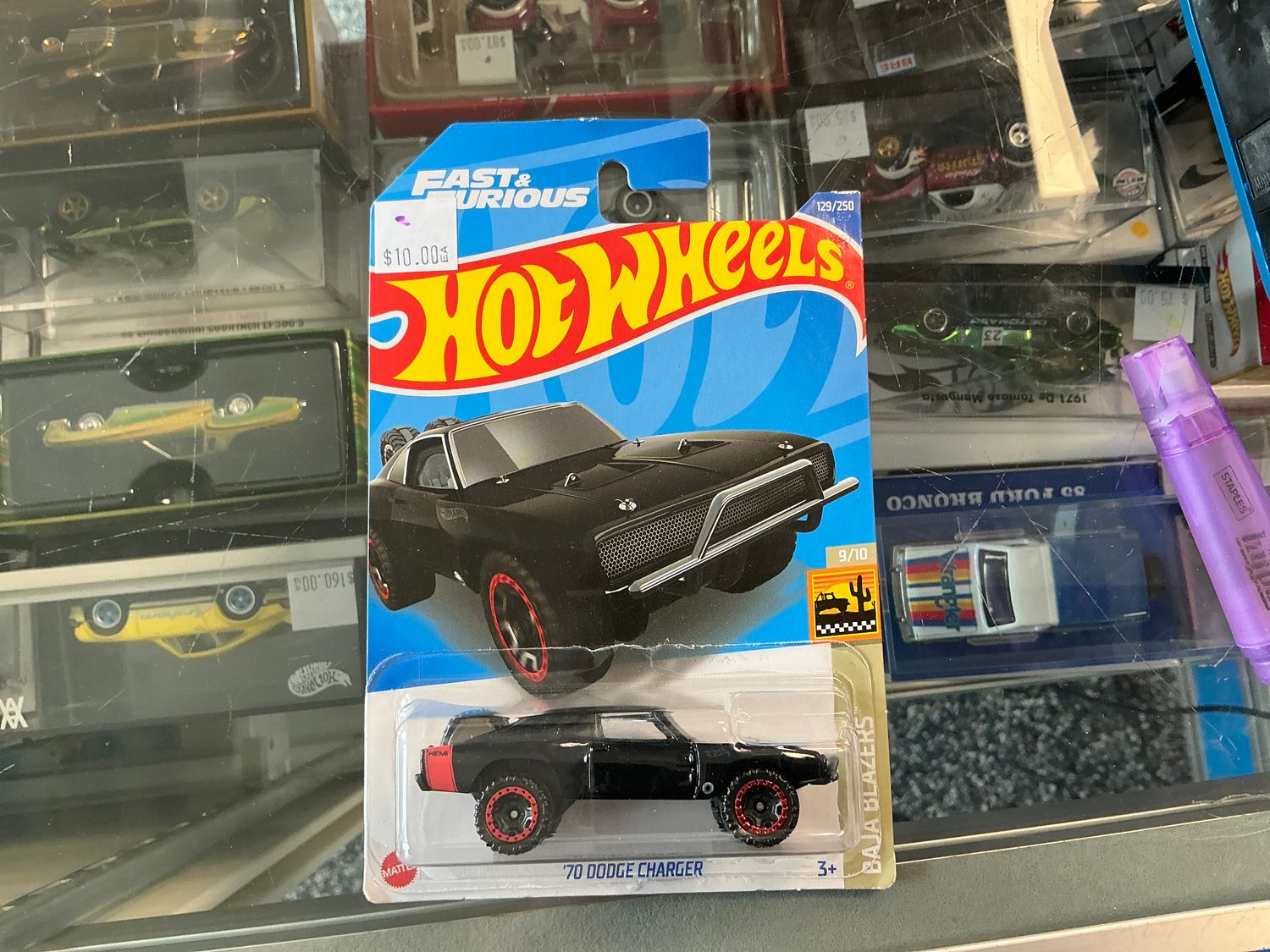 Fast and the furious 1970 Dodge charger black