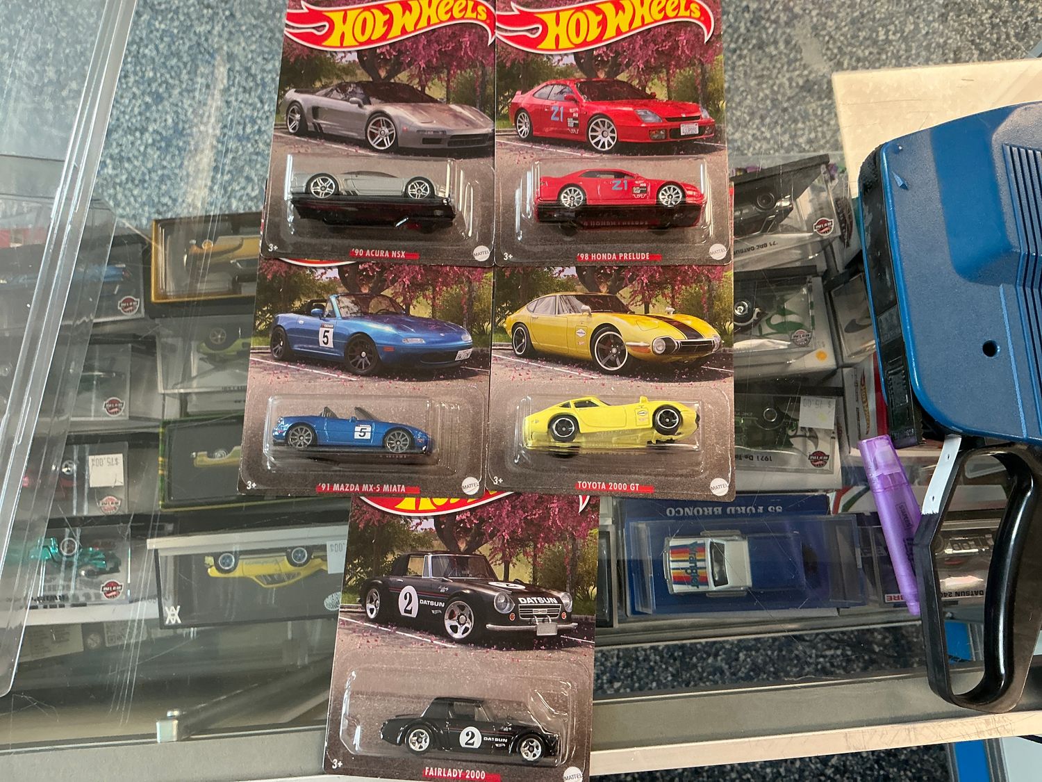 Hot wheels jdm five pack