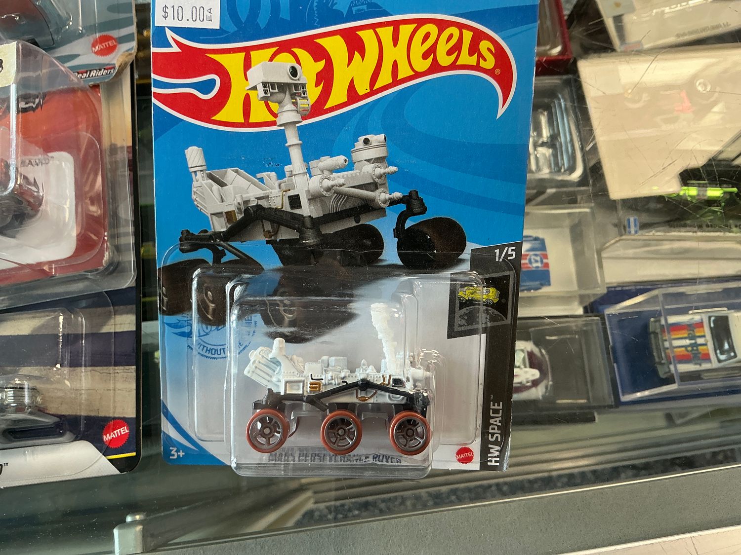 Mars perseverance rover white