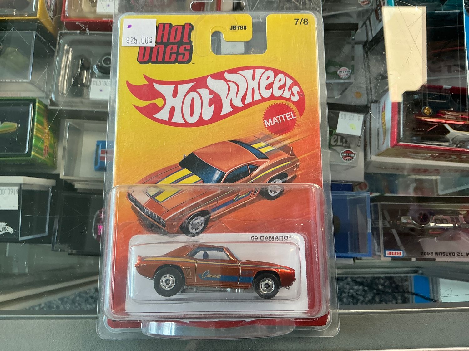 The hot ones 1969 Camaro burnt orange