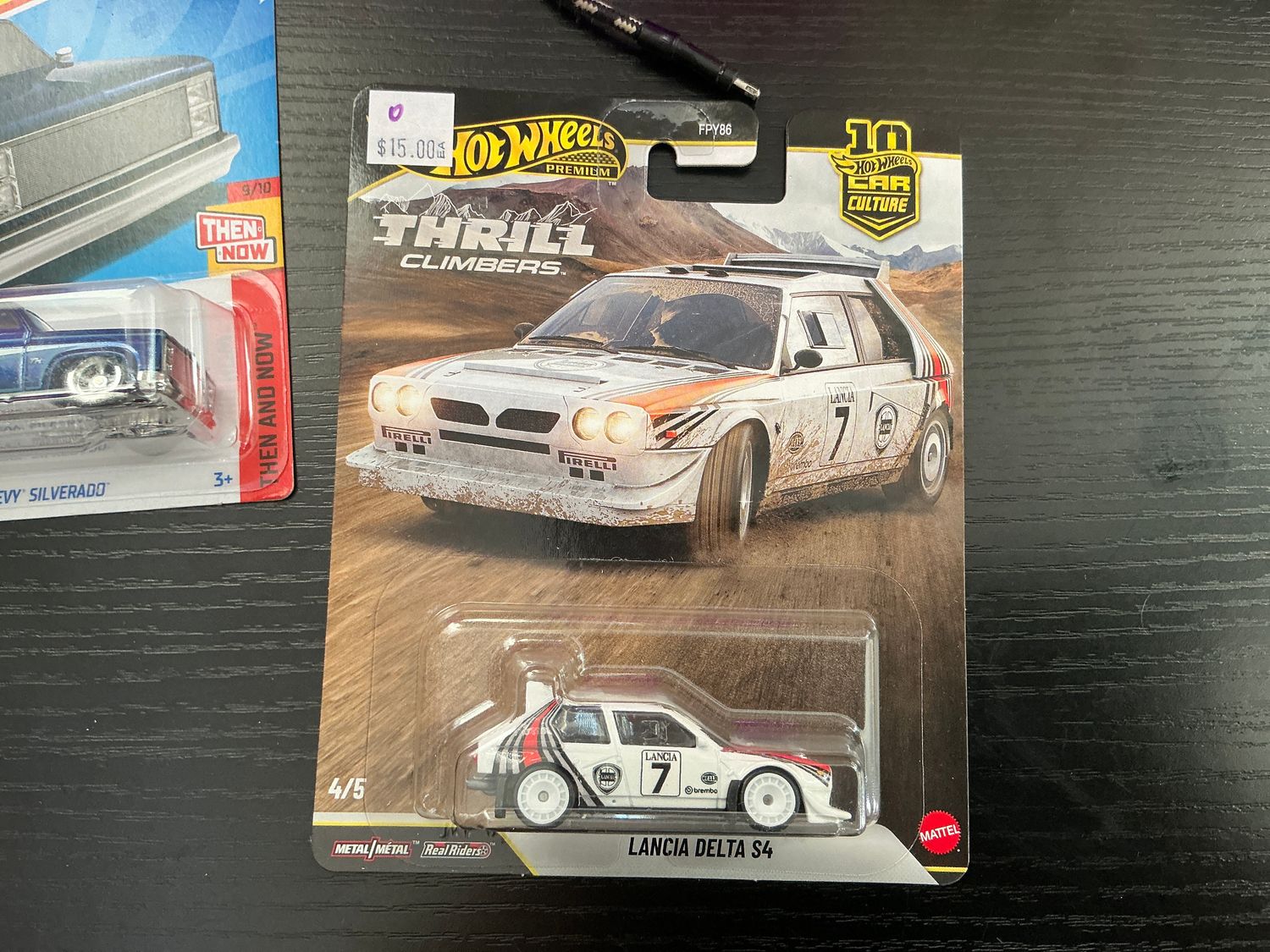Thrill climbers Lancia, Delta S4 white