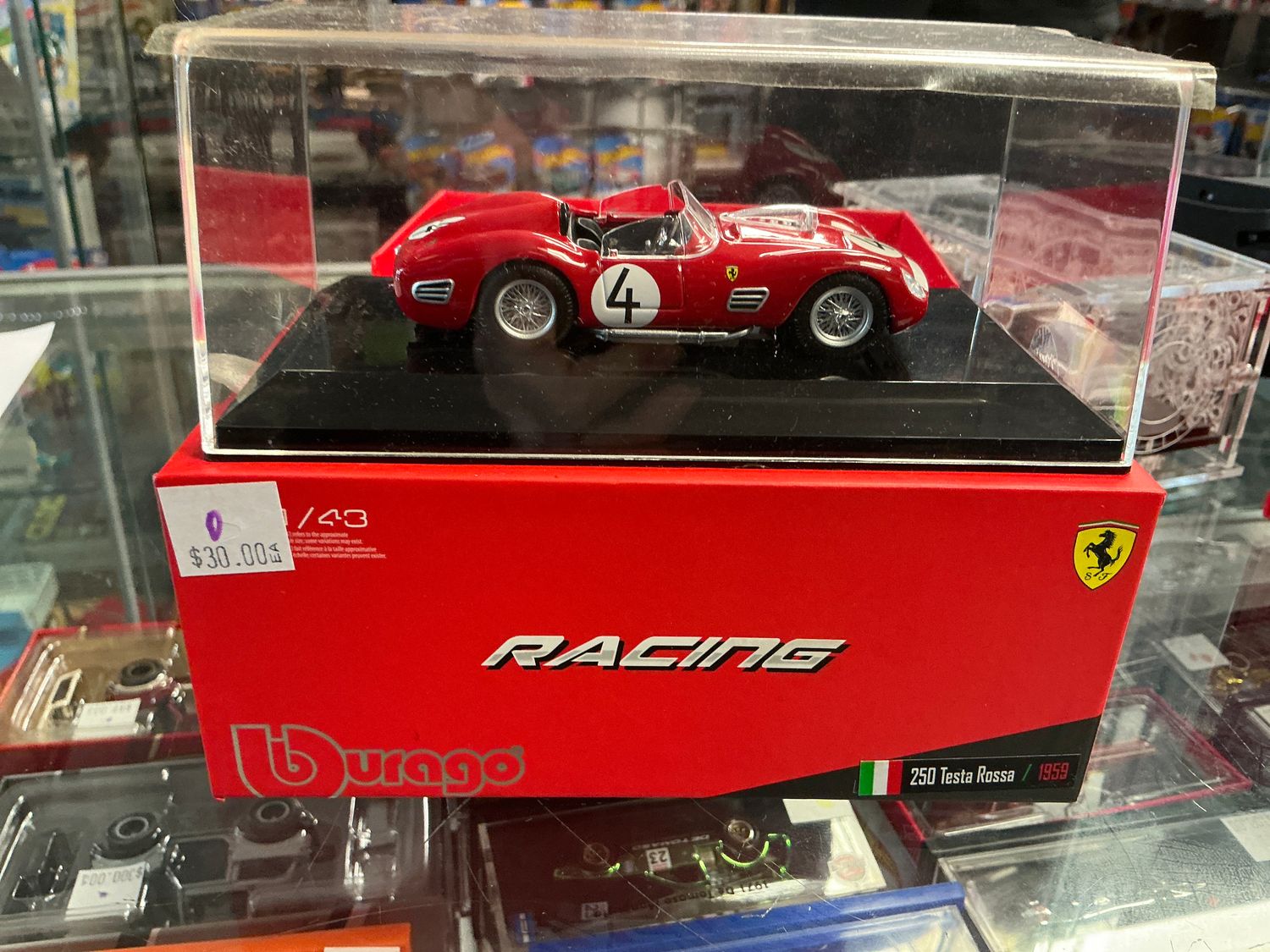 Ferrari racing 250 Testa rossa 1959