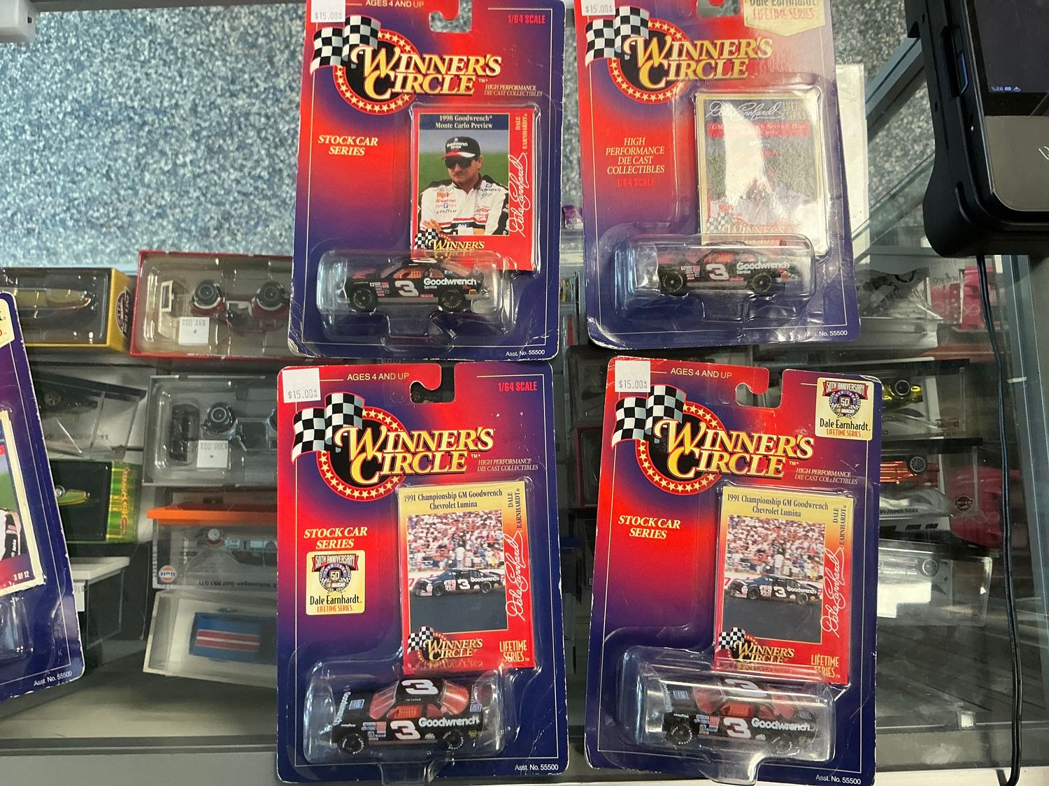 Asst dale Earnhardt goodwrench black