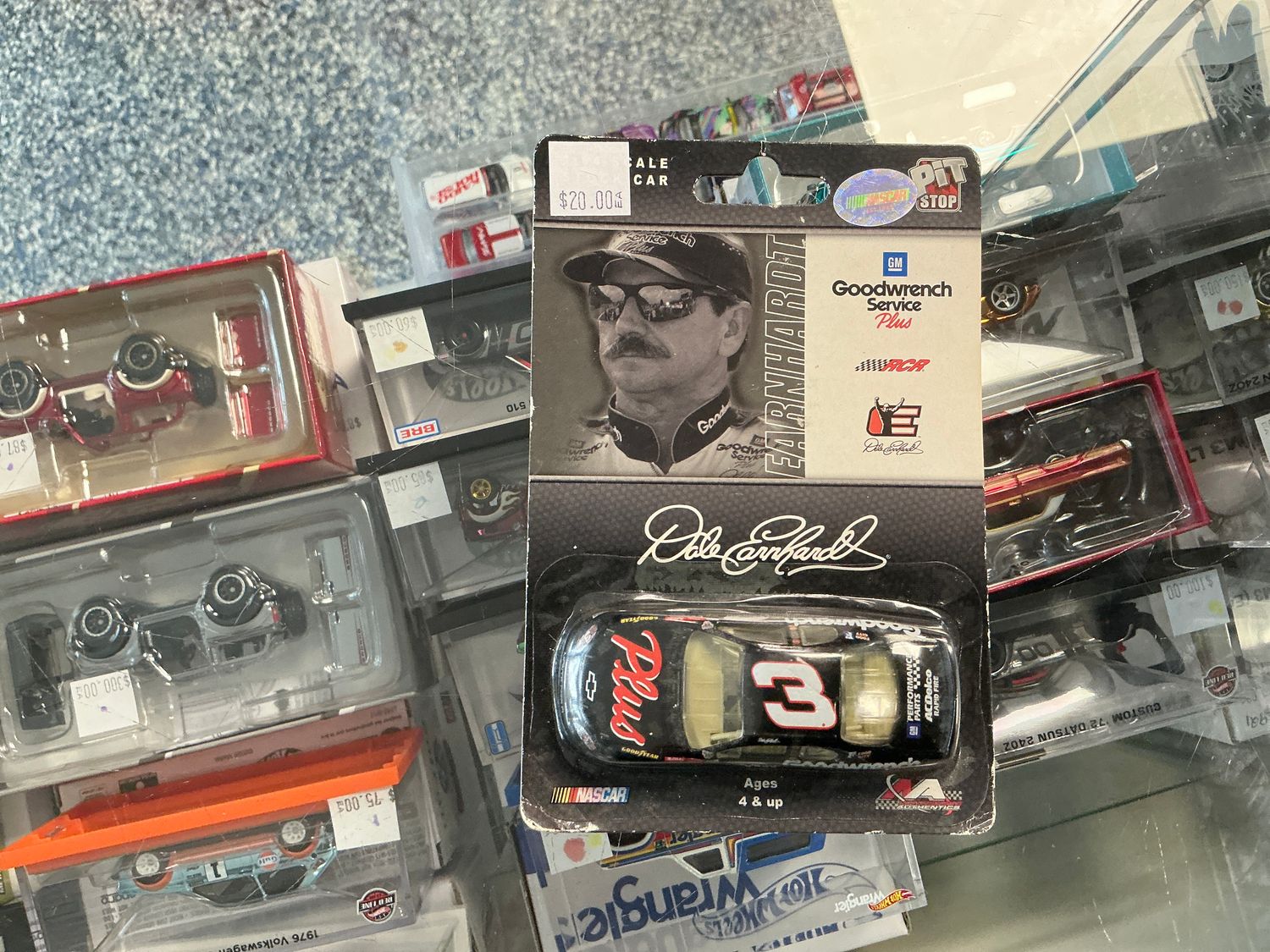 Dale Earnhardt good wrench black pit stop