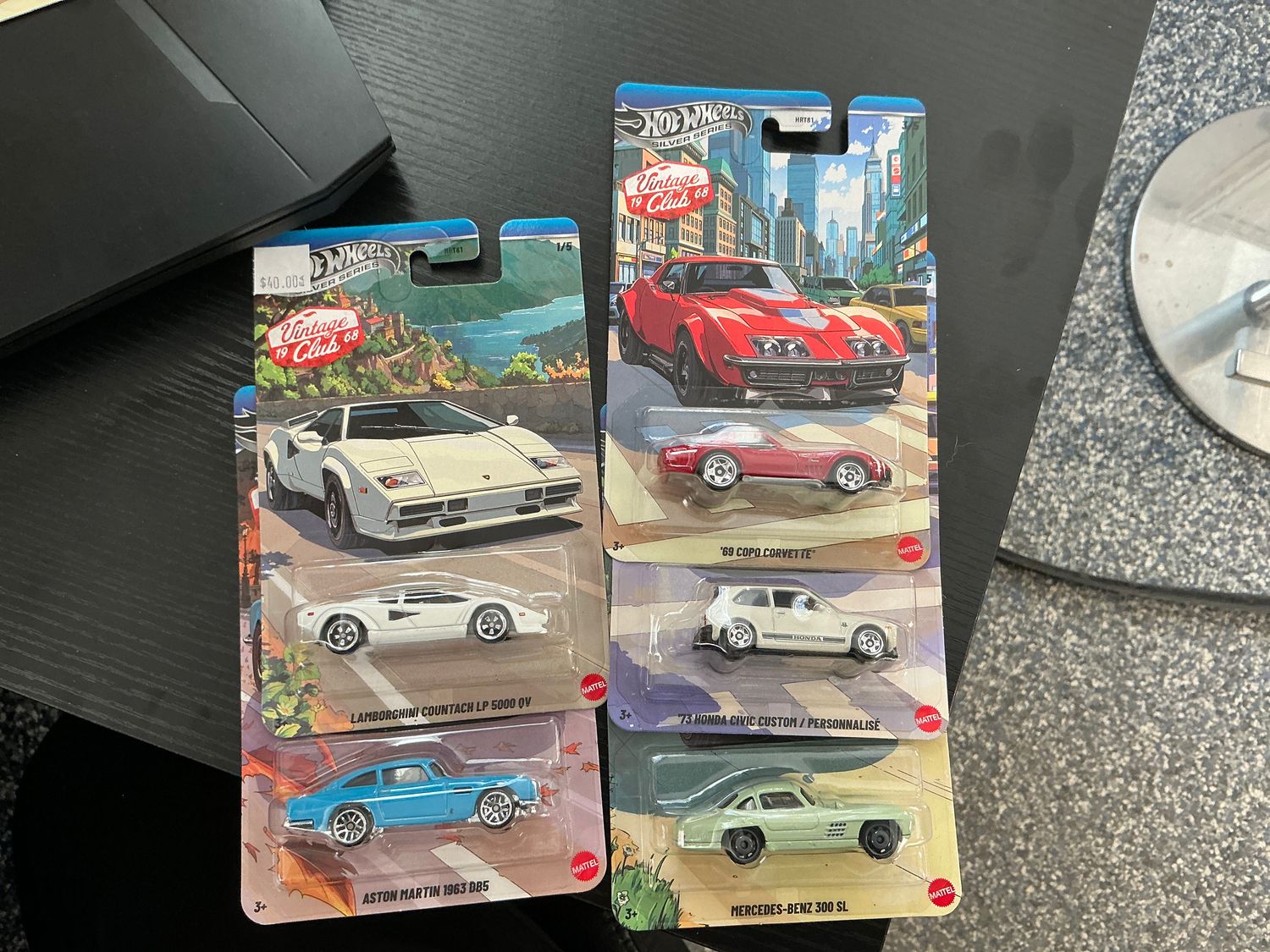 Vintage club Silver series 5 pack set