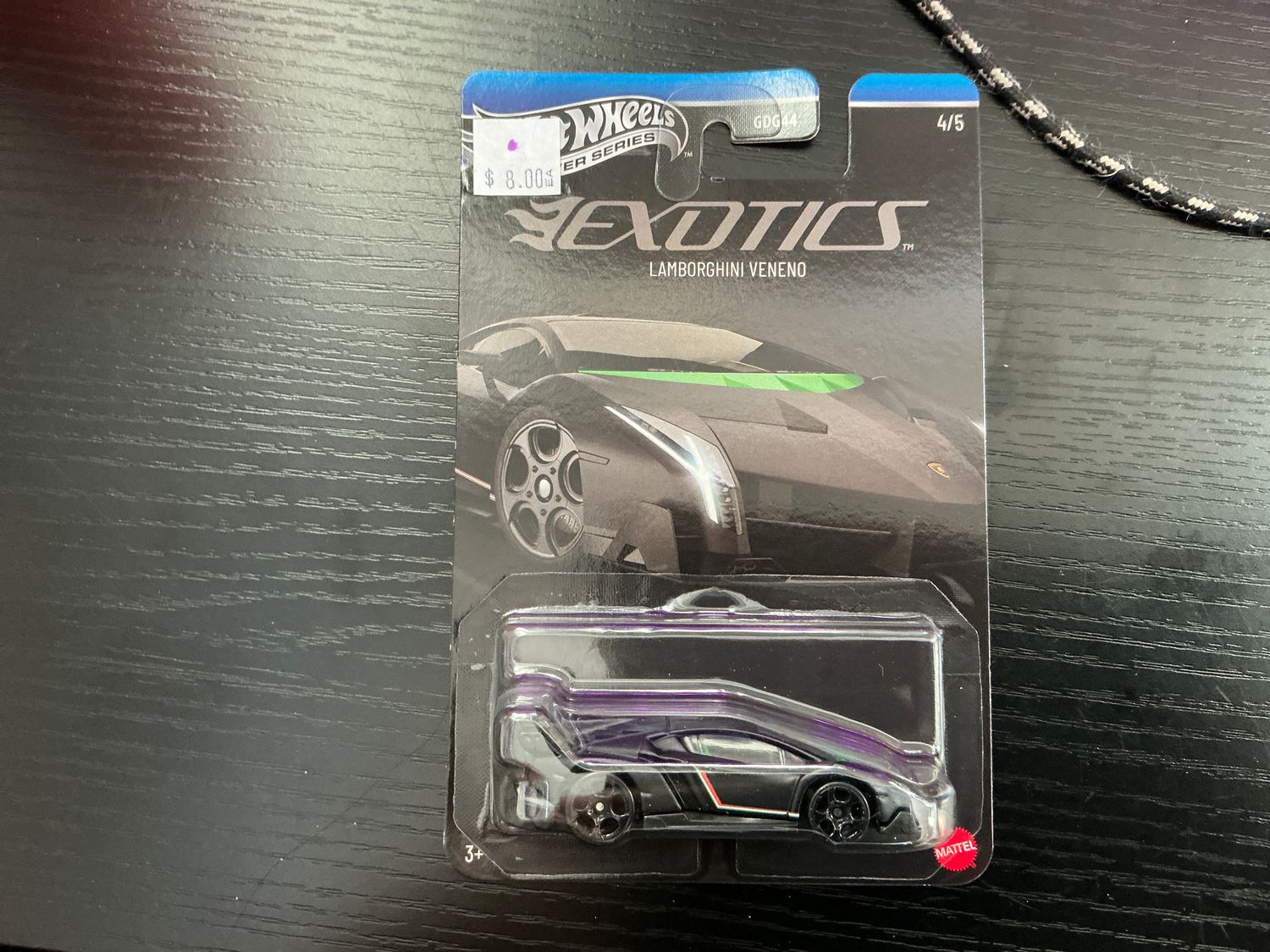 Lamborghini Veneno black exotics series