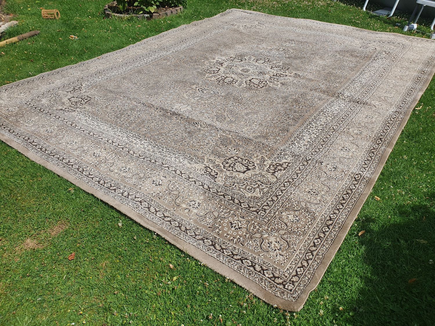 Vintage groot tapijt
