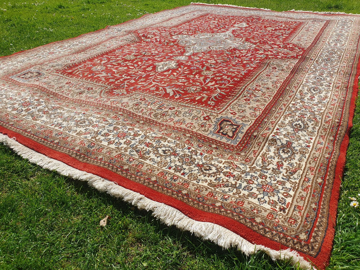 Handgeknoopt Perzisch tapijt!