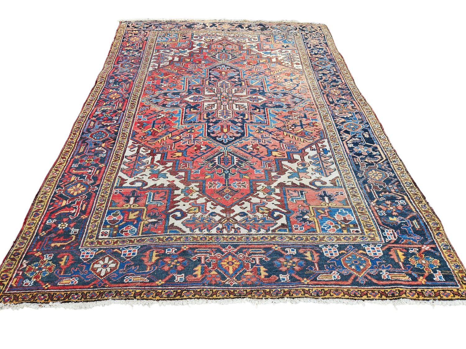 Prachtig handgeknoopt Perzisch HERIZ tapijt