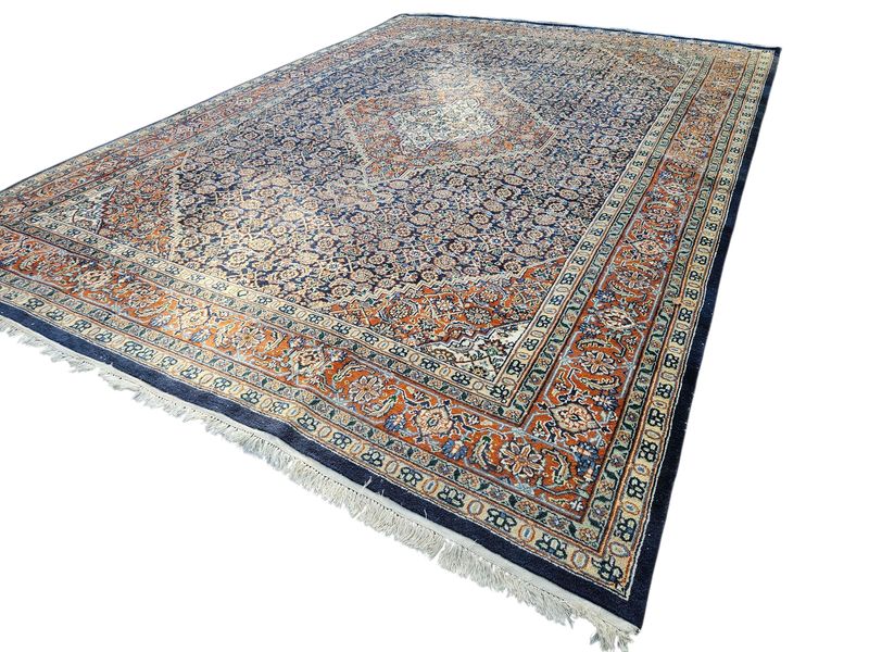 Prachtig groot handgeknoopt Perzisch tapijt