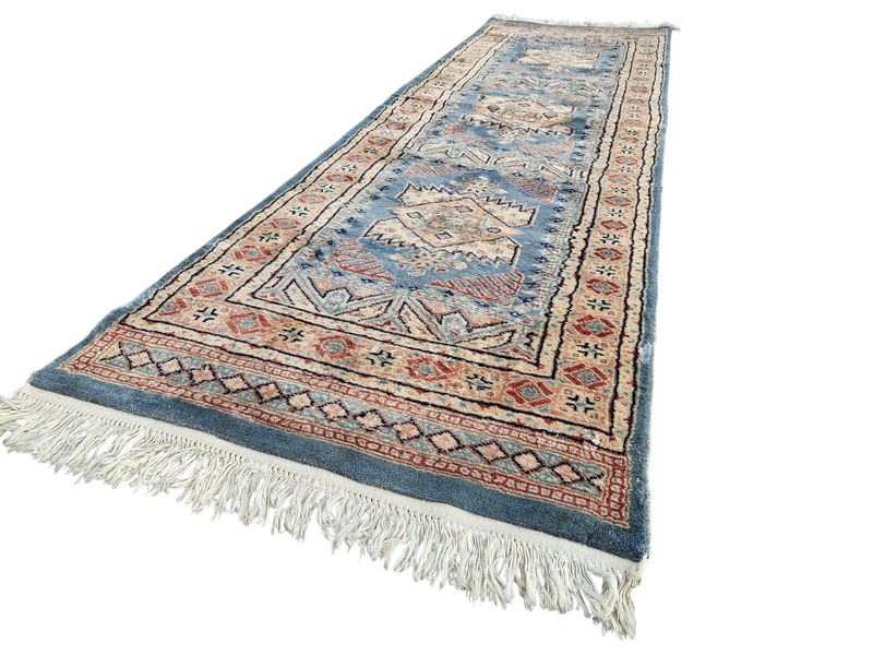 Prachtige handgeknoopte perzische loper