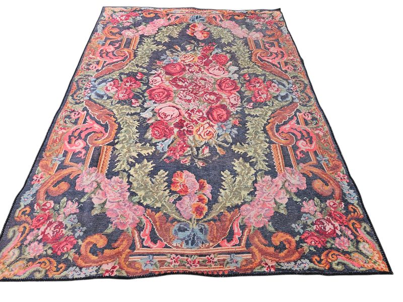 Prachtig Estate Rozenkelim kleed