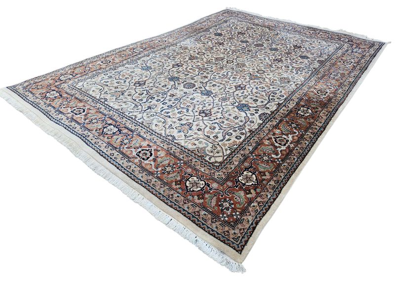 Prachtig handgeknoopt Perzisch TABBRIZ tapijt