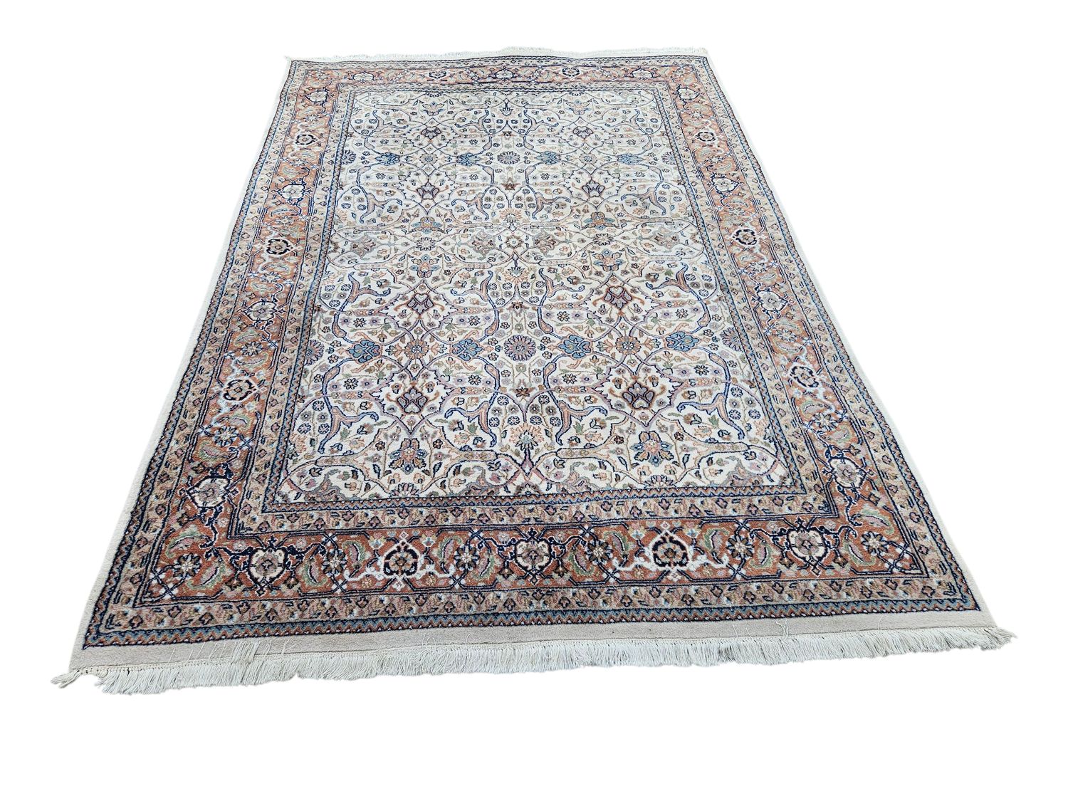 Prachtig handgeknoopt Perzisch TABBRIZ tapijt