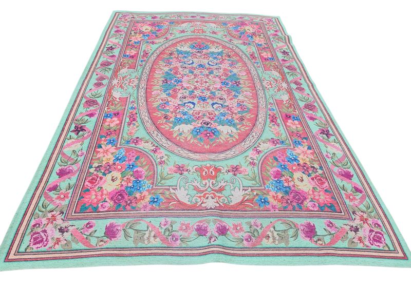 Prachtig vintage kleed van Rozenkelim