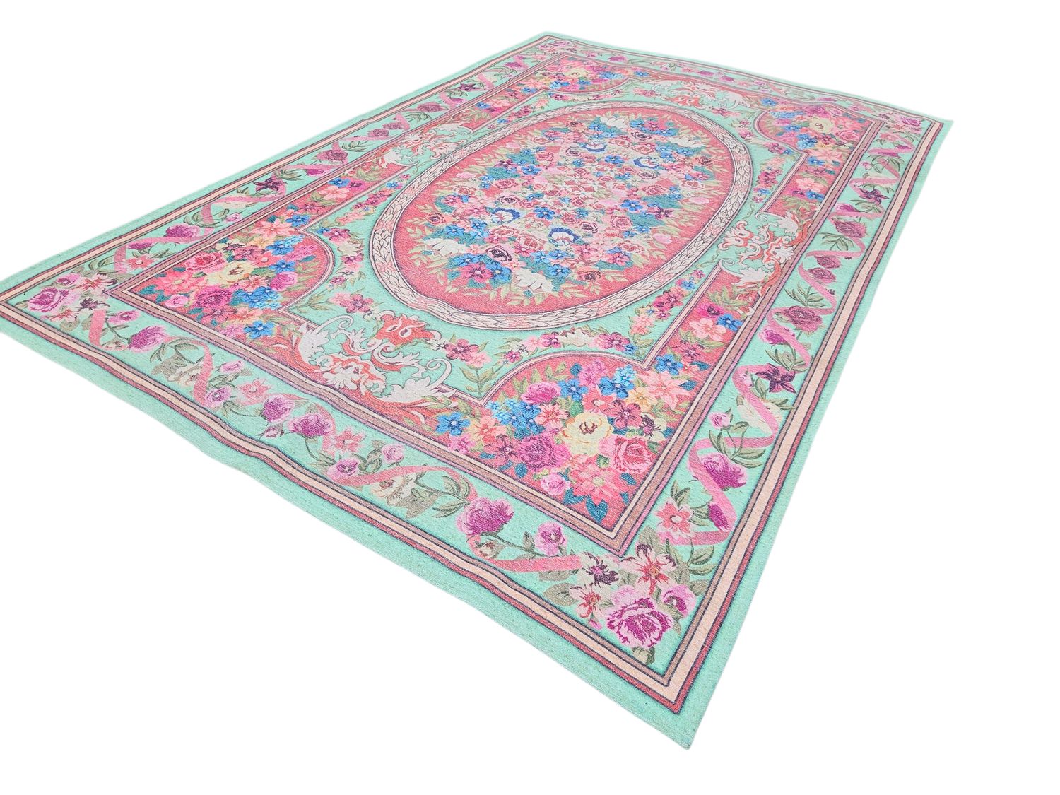 Prachtig vintage kleed van Rozenkelim