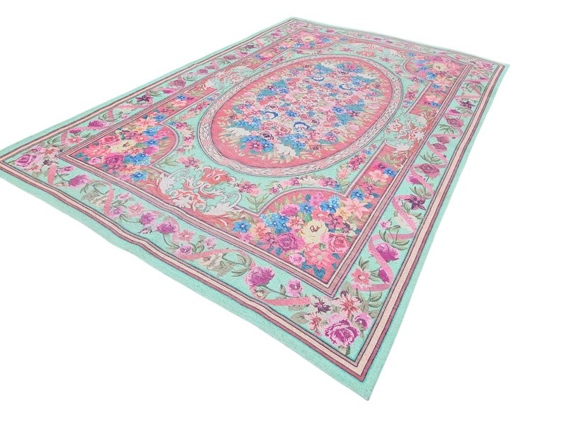 Prachtig vintage kleed van Rozenkelim