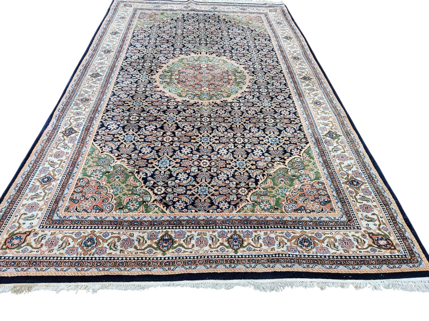 ​Prachtig handgeknoopt BIDJAR tapijt