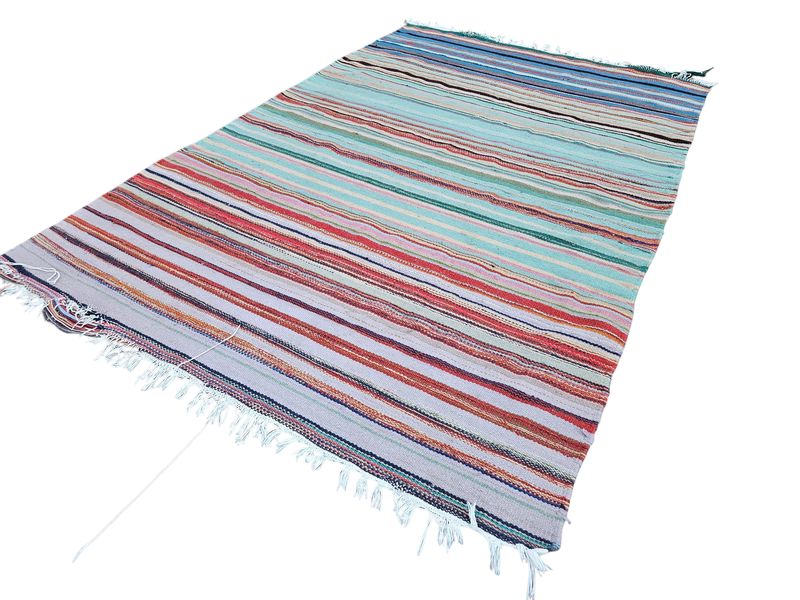 Prachtig hand geweven KELIM tapijt