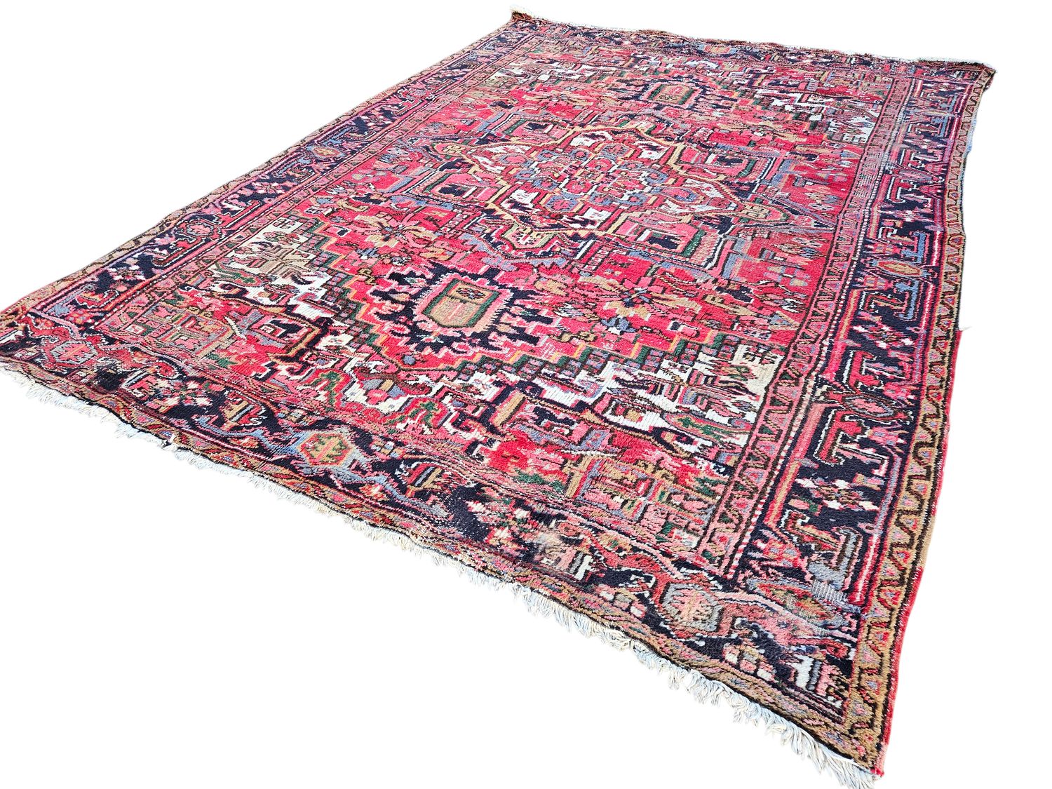 Prachtig groot handgeknoopt Perzisch tapijt