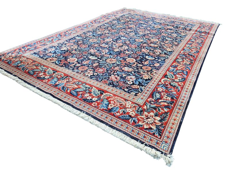 Prachtig vintage tapijt van Louis de Poortere