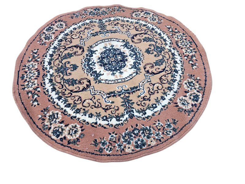 ​Prachtig vintage rond tapijt