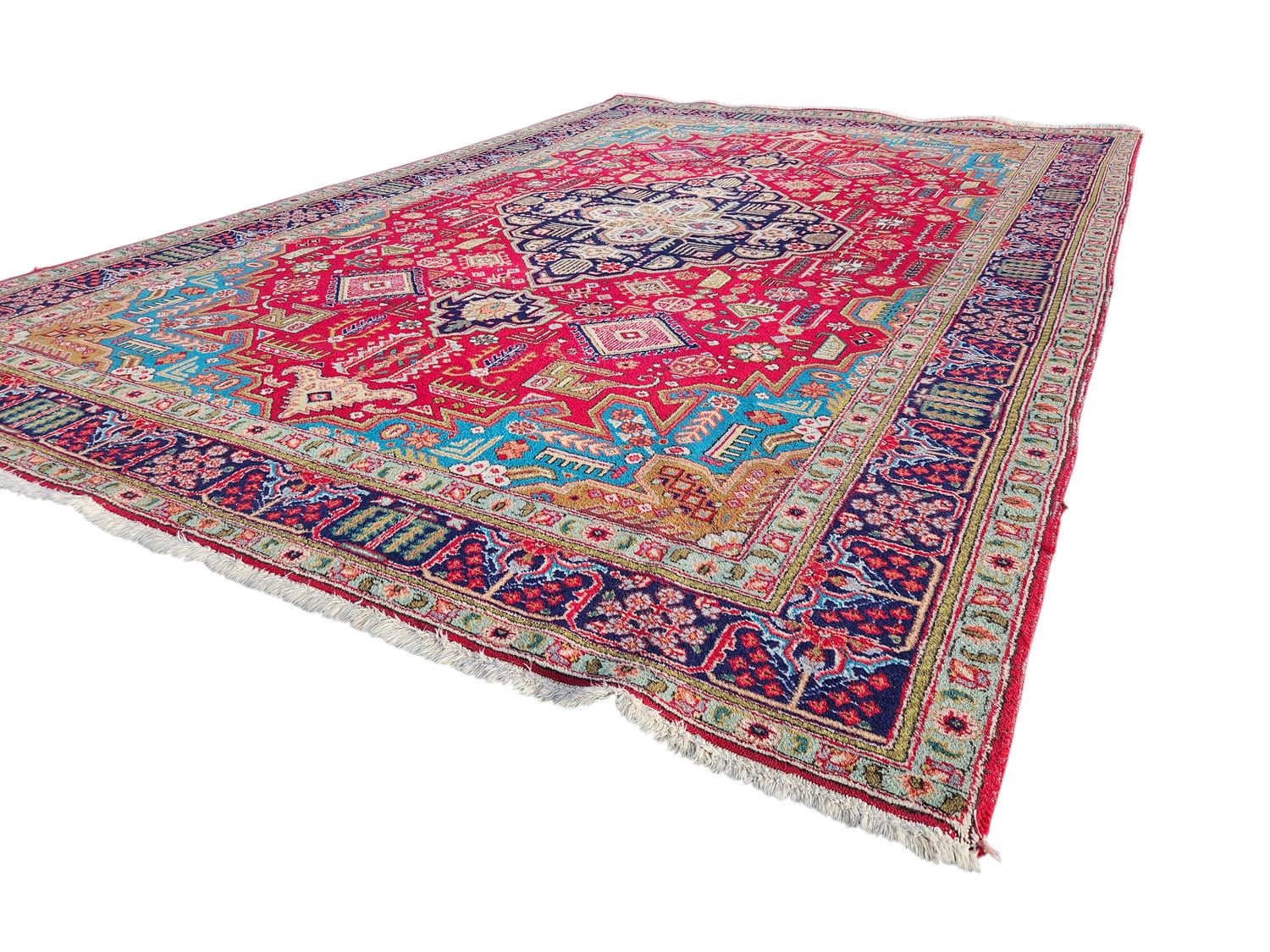 Prachtig handgeknoopt perzisch tapijt