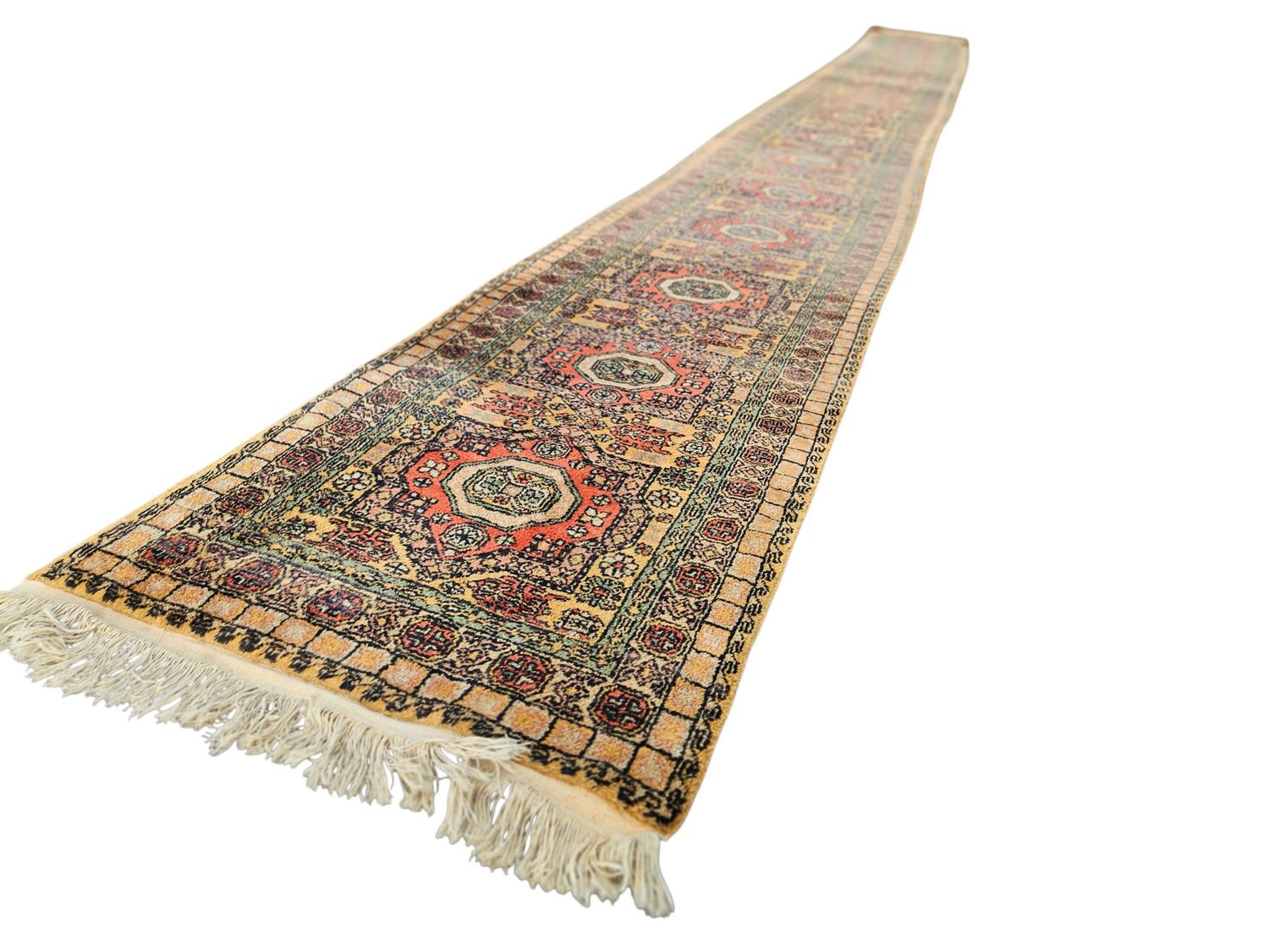 Prachtig handgeknoopte loper