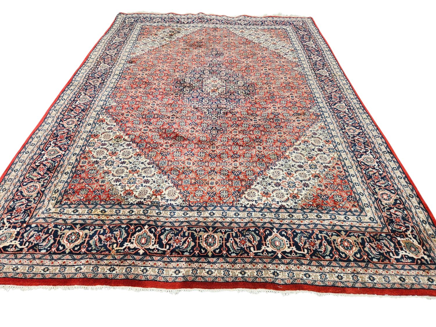 Prachtig groot handgeknoopt Perzisch tapijt