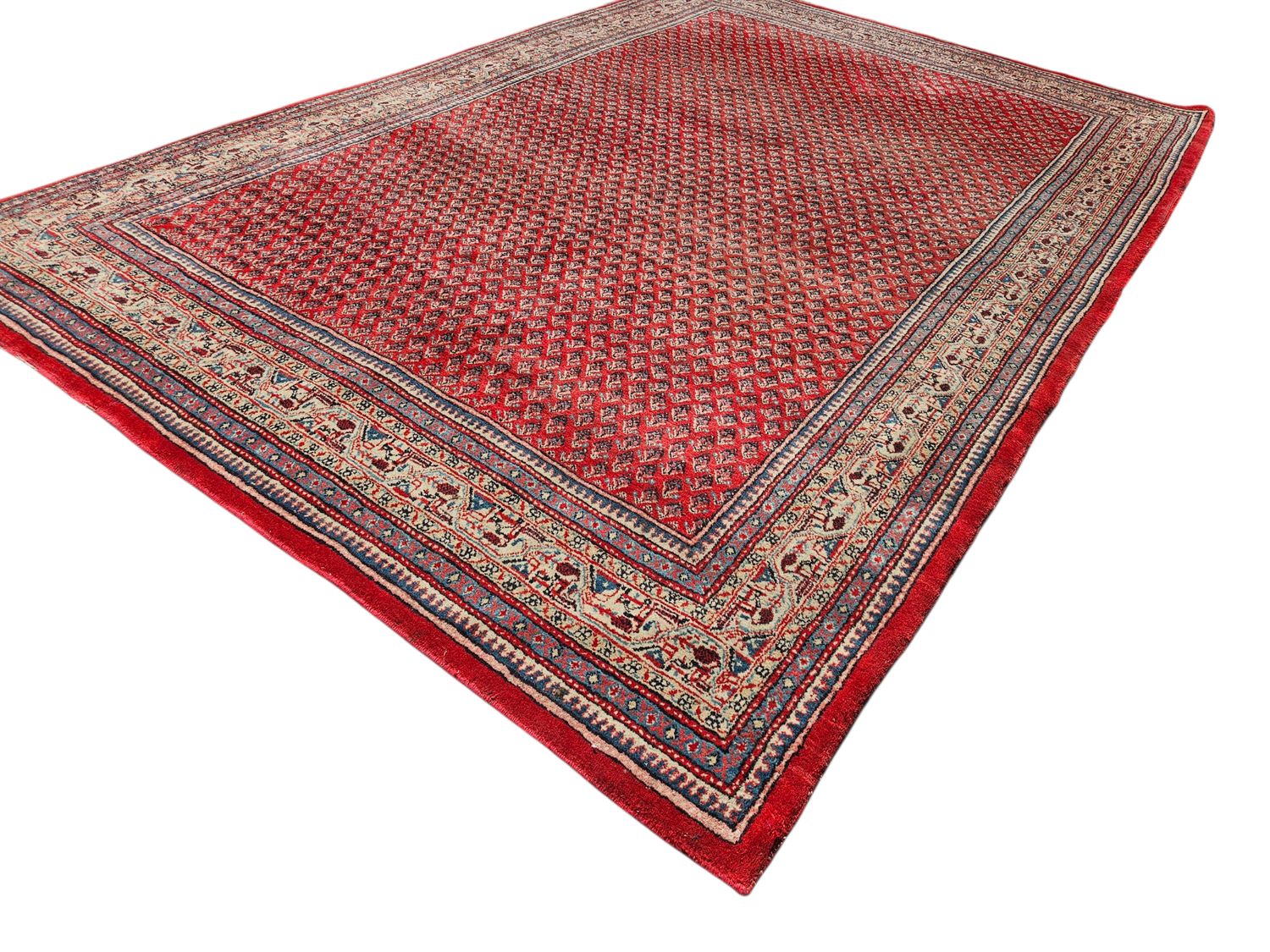 Prachtig handgeknoop SAROUGH MIR tapijt