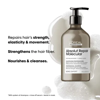 Absolut Repair Molecular Sulfate Free Shampoo 500ml