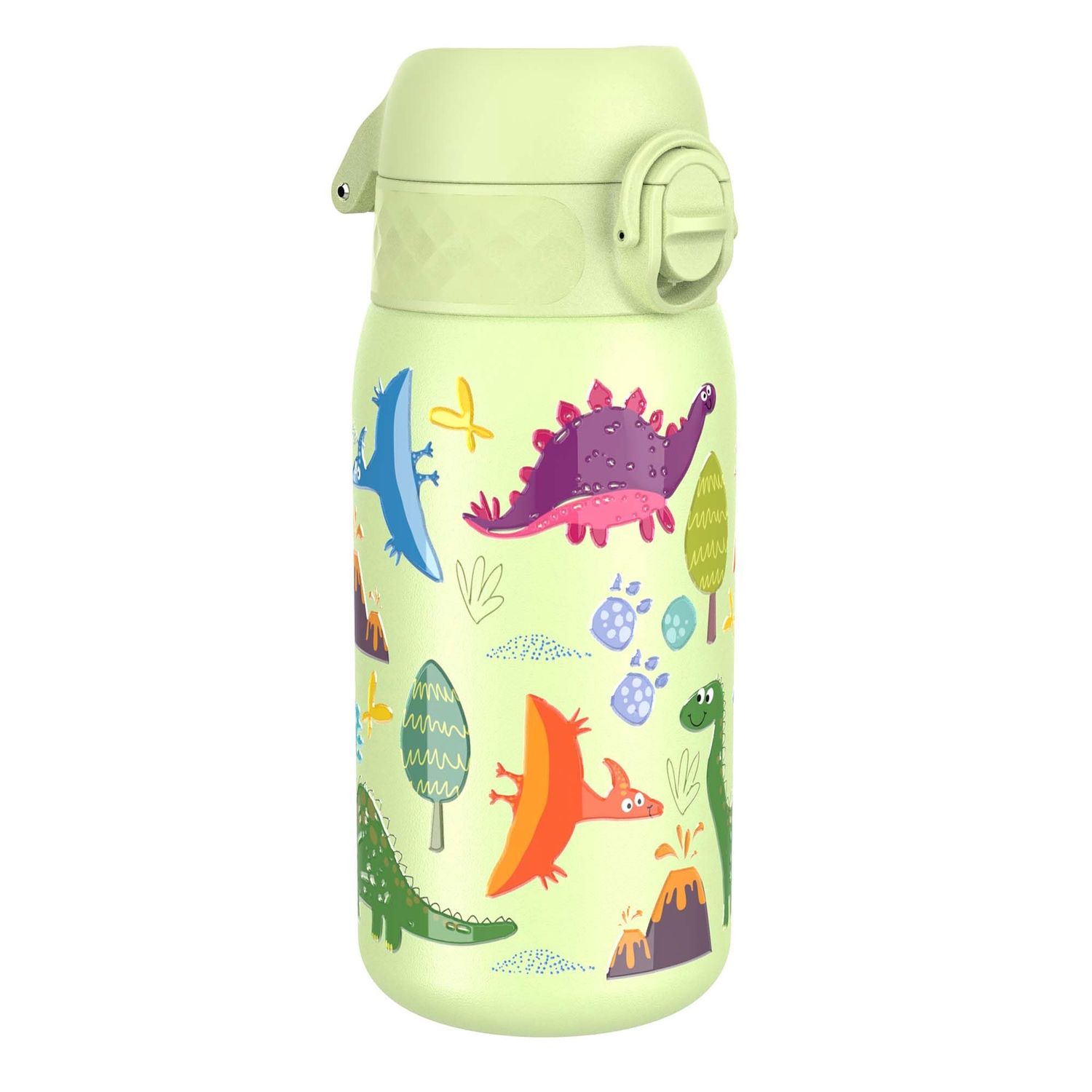 ION8 Kids Dino Water Bottle Stainless Steel 400ml